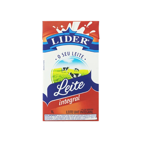 Leite UHT Integral Lider 1 L