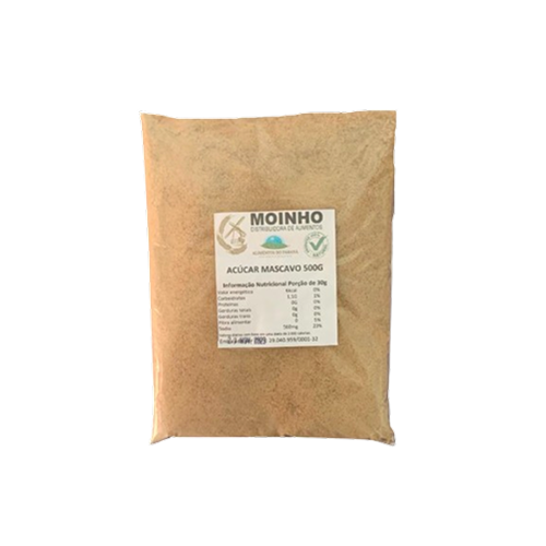 Açúcar Mascavo 500g – Moinho