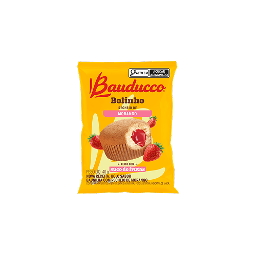 Bolinho Bauducco Morango 40g