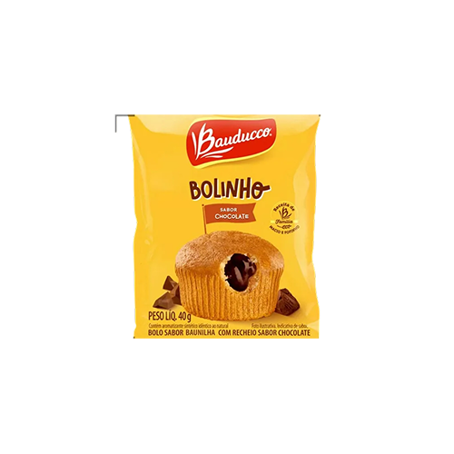 Bolinho Com Recheio De Chocolate Bauducco