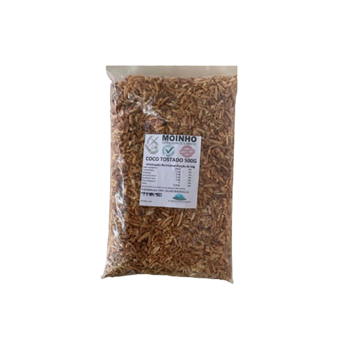 Coco Flocado Tostado Moinho 500g