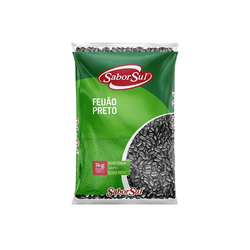 Feijão Preto Sabor Sul  1kg
