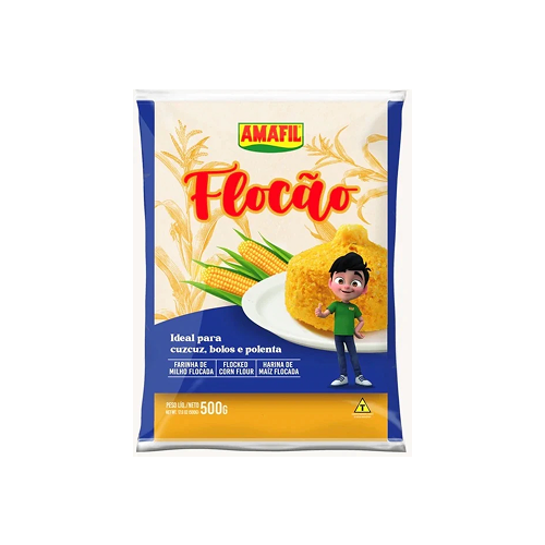 Flocão De Milho Amafil 500g