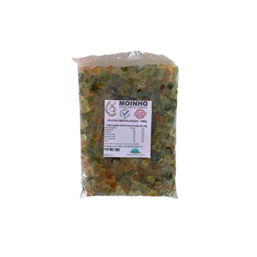 Frutas Cristalizadas Moinho 500g