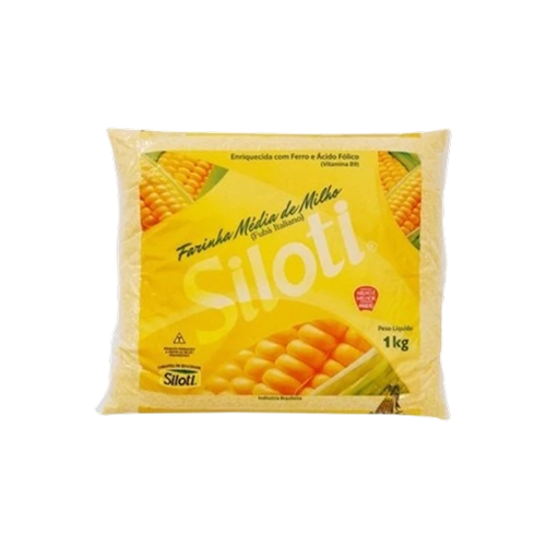 Fubá Média Siloti Fubá (Italiano) – 1kg