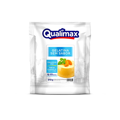 Gelatina Sem Sabor Qualimax 1kg