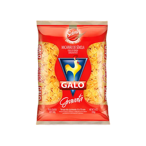 Macarrão Galo Semola Gravata 500gr