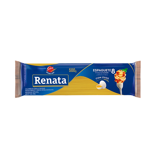 Macarrão Renata Ovos Espaguete 500g