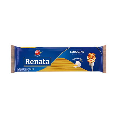 Macarrão Renata Ovos Linguine 500g