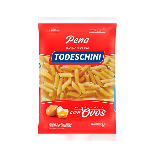 Macarrão com Ovos Pena 500g