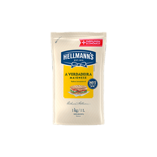Maionese Hellmanns Sachê 1kg